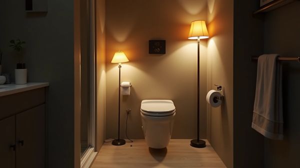 Comment donner de la lumière à des WC sans fenêtre ?